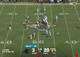 Dawuane Smoot swallows up Bryce Young for Jaguars' first sack