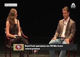First look: Brock Purdy delivers pass to Mike Evans at 49ers OTAs | 'The Insiders'