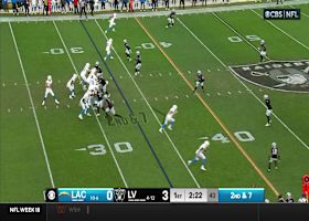 Ladd McConkey activates major turbo boost on 47-yard reception vs. Raiders