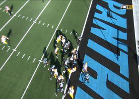 AJ Dillon's second rush TD of '23 opens scoring in Packers-Panthers