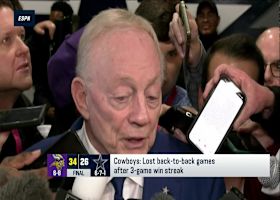 Jerry Jones on loss to Vikings: 'It's very disappointing... I didn't expect that'