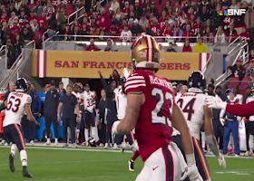 Can't-Miss Play: Pick-six TD! T.J. Ewards takes Purdy's first pass back for score