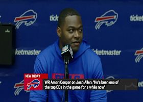 Amari Cooper: Josh Allen has 'been one of the top QBs in the game'