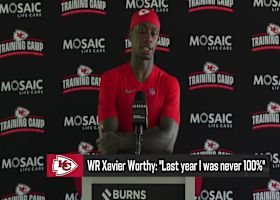 Xavier Worthy: 'Last year I was never 100%'