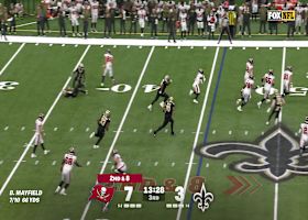 Rachaad White shows off YAC skills after 17-yard catch and run