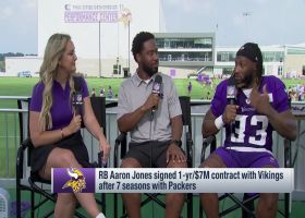 Aaron Jones walks us through transition to Vikings | 'Back Together Weekend'