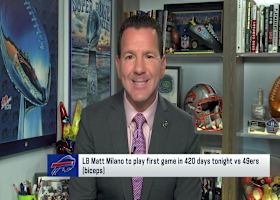 Rapoport: Bills LB Matt Milano to play in first game since 2023 | 'NFL GameDay Morning'