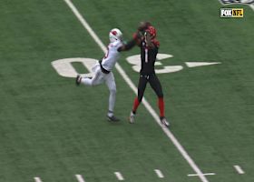 Ja'Marr Chase flashes strong hands on 22-yard contested catch