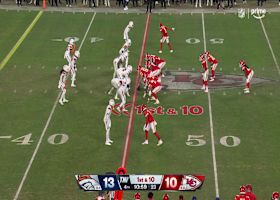 Oladokun's scramble drill earns applause from Patrick Mahomes