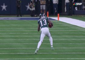 Fake punt! Eagles catch Cowboys sleeping on Mann's throw to Zaccheaus for 28-yard gain
