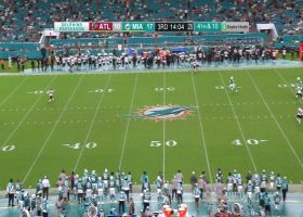 Natrone Brooks has room to run on 21-yard punt return