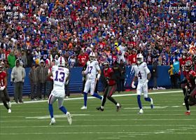 Allen rolls out and delivers 22-yard strike to Gabe Davis