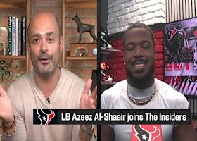 LB Azeez Al-Shaair joins 'The Insiders' to talk about his nomination for the 2025 Walter Payton Man of the Year