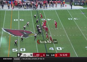 Murray's 28-yard loft to Brown exemplifies perfect pass placement