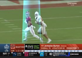 Bengals select Jermaine Burton with No. 80 pick in 2024 draft