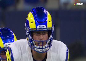 Stafford's perfect progression leads to an Adams' 14-yard reception