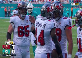 Mayfield's 24th TD pass of 2025 opens scoring in Bucs-Dolphins matchup