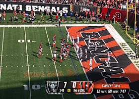 Joe Burrow's 16th TD pass of 2024 gets Bengals on scoreboard vs. Raiders