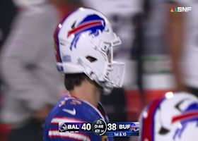 Josh Allen's 32-yard sideline sling to Palmer gets Bills into field goal range in crunch time