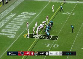 Pats D halt Jags' fourth down attempt near goal line