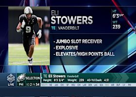Eagles select Eli Stowers with No. 54 pick in 2026 draft