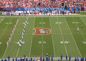 Marvin Mims reverses his field on 47-yard kickoff return vs. Cowboys