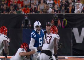 Justin Blazek sneaks up on Richardson for swift strip-sack of QB, but Colts recover