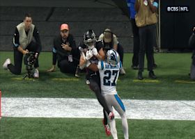 Can't-Miss Play: Drake London Mosses Panthers DB to catch Penix's TD pass