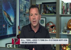 Rapoport: A.J. Terrell is now second-highest-paid CB in NFL history | 'NFL GameDay Kickoff'