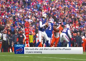 Rapoport: Bills could alter Josh Allen's contract in offseason | 'NFL GameDay Morning'