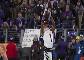 Burrow eludes pressure and delivers strike to a toe-tapping Ja'Marr Chase