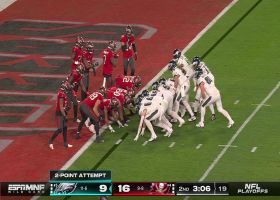 TUSH-PUSH FAIL! Bucs stand tall to deny Eagles' 2-pt try