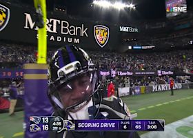 Zay Flowers' third TD of 2025 comes on end-around pitch vs. Pats in Week 16