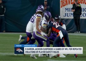 Rapoport: Kareem Jackson suspended four games for repeated violations of NFL player safety rules