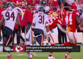 Chiefs agree to terms on 1-yr deal with RB Clyde Edwards-Helaire