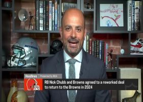 Garafolo: Browns and RB Nick Chubb agree to revised contract for 2024 | 'NFL Total Access'