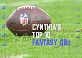 Cynthia Frelund's Top 10 fantasy QBs | 'GMFB'
