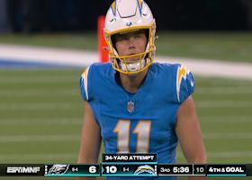 Cameron Dicker's 34-yard FG extends Chargers lead to 13-6