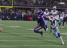 McCarthy's 23-yard back-shoulder pass lands in Nailor's bucket for red zone access