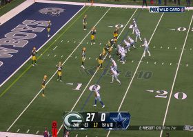 De'Vondre Campbell nearly secures Packers' third INT of first half