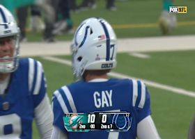 Matt Gay closes out second quarter with season long 52-yard FG