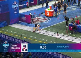 Tanner McLachlan's 2024 NFL Scouting Combine workout