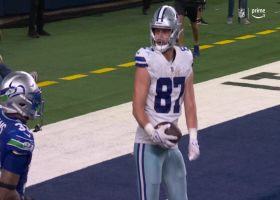 Ferguson stares down Adams after fourth-quarter TD puts Cowboys on top with minutes to play