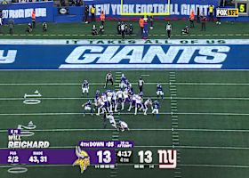Will Reichard's 30-yard FG gives Vikings 16-13 lead late in fourth quarter