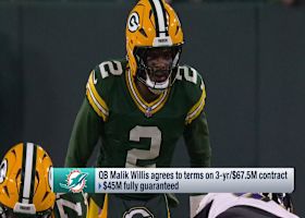 Rapoport: Dolphins, QB Malik Willis agree to terms on three-year, $67.5M contract