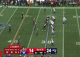 Josh-to-Josh connection yields 16 yards on Allen-to-Palmer pass