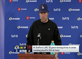 Matthew Stafford on Rams' defense: 'They were clutch and timely, and that's what it takes to win in the playoffs'