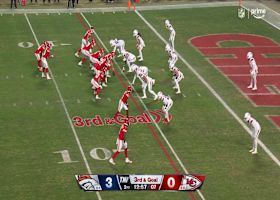 Brashard Smith breaks a tackle on his way into the end zone vs. Broncos