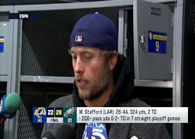 Stafford on future: 'I'll take some time to think about it'