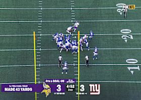 Will Reichard's second FG of day gives Vikings 6-3 lead over Giants